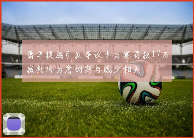 萧华提成引发争议季后赛罚款17万裁判均为詹姆斯与威少相关
